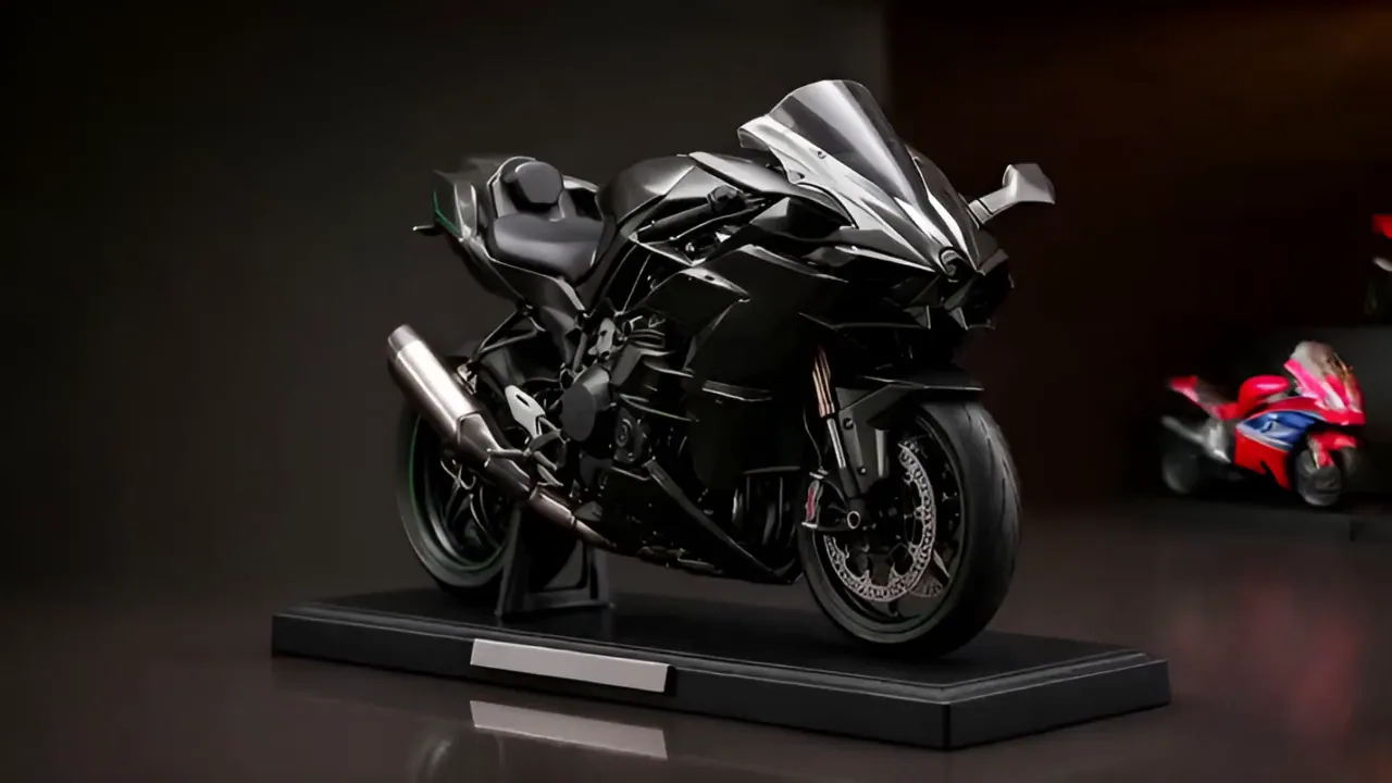 Kawasaki Ninja H2R 1:18 diecast model