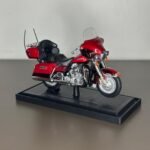 1/18 Model Motosiklet Standı – 3D Baskı Siyah Platform