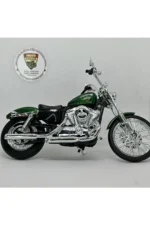 Harley Davidson Custom Maket Motor - 1:12 Maisto Diecast - Görsel 2
