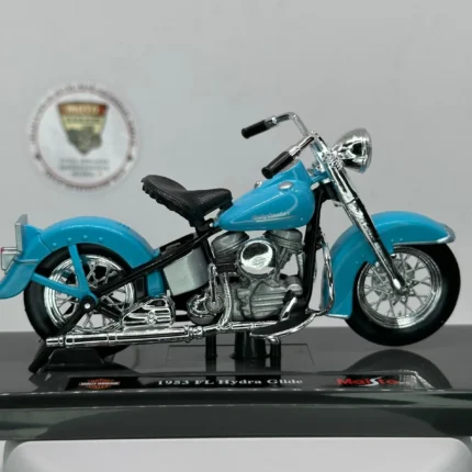 Harley Davidson FLH Duo Glide Maket Motor – 1:18 Maisto - görsel 2