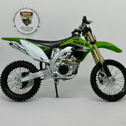 Kawasaki KX 450F Maket Motor – 1:12 Maisto Diecast Cross - görsel 2