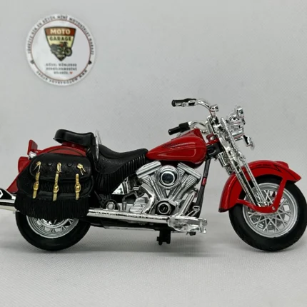 Harley-Davidson Heritage Softail Classic 1:12 Diecast Metal Model Motosiklet - görsel 2