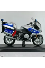 BMW R1200 RT Police 1:18 Diecast Maket Motosiklet Model - Görsel 2