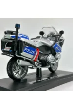 BMW R1200 RT Police 1:18 Diecast Maket Motosiklet Model - Görsel 3