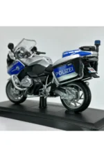 BMW R1200 RT Police 1:18 Diecast Maket Motosiklet Model - Görsel 5
