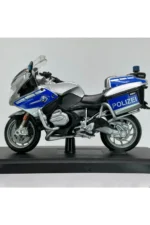 BMW R1200 RT Police 1:18 Diecast Maket Motosiklet Model - Görsel 6