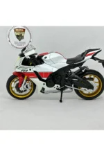 2022 Yamaha YZF-R1 1:12 Ölçek Diecast Motosiklet - Görsel 5