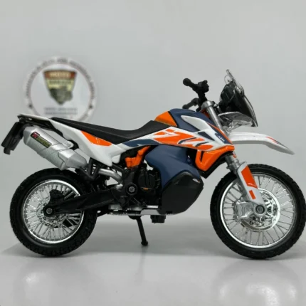 KTM 790 Adventure Maket – 1:18 Bburago Rally Edition - görsel 2