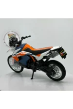 KTM 790 Adventure Maket - 1:18 Bburago Rally Edition - Görsel 5