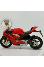 Ducati Panigale V4 1:18 Diecast Metal Model Motosiklet – Lisanslı - görsel 5