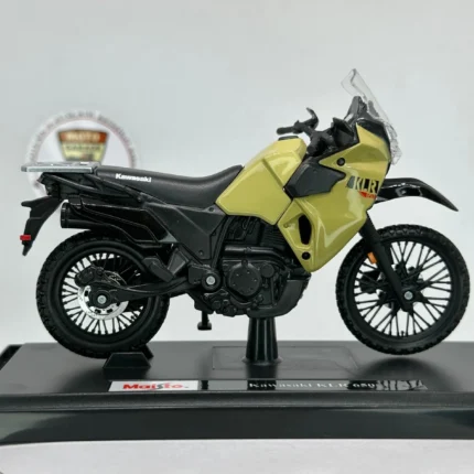 Kawasaki KLR 650 Maket Motor – 1:18 Maisto Diecast - görsel 2