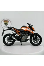 KTM Duke 250 1:18 Diecast Metal Model Motosiklet – Lisanslı Maisto - Görsel 2