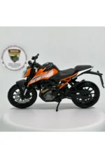 KTM Duke 250 1:18 Diecast Metal Model Motosiklet – Lisanslı Maisto - Görsel 6