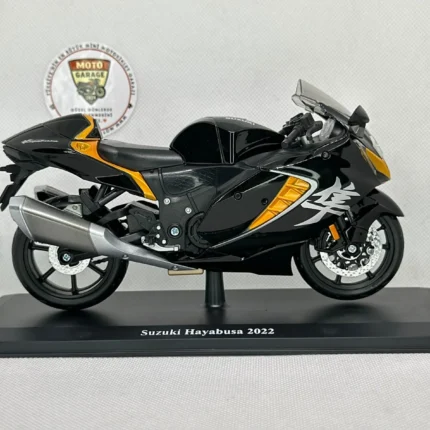 Suzuki Hayabusa 2022 Maket Sesli & Işıklı Motor – 1:12 Diecast – Stantsız - görsel 2
