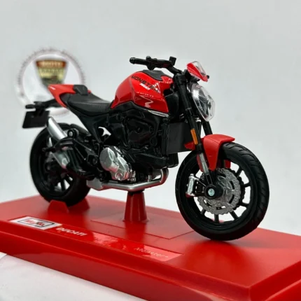 Ducati Monster Maket Motor - 1:18 Maisto Diecast Kırmızı