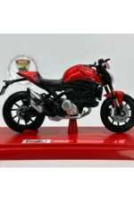 Ducati Monster Maket Motor - 1:18 Maisto Diecast Kırmızı - Görsel 2
