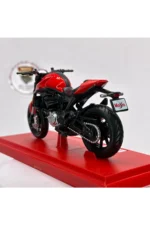 Ducati Monster Maket Motor - 1:18 Maisto Diecast Kırmızı - Görsel 4
