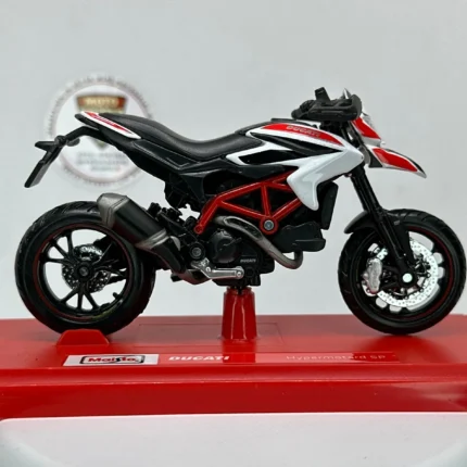 Ducati Hypermotard SP Maket Motor – 1:18 Maisto Diecast - görsel 2