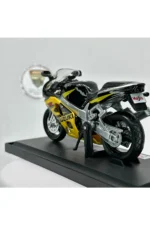 Suzuki GSX-R600 Maket Motor - 1:18 Maisto Diecast Sarı Siyah - Görsel 4
