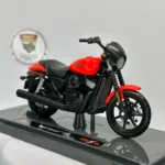 Harley Davidson Street 750 Maket Motor - 1:18 Maisto Kırmızı