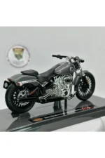 Harley Davidson Softail Breakout 1:18 Diecast Maket Motor – Metal Model - Görsel 3