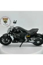 Ducati XDiavel Maket Motor - 1:18 Bburago Diecast Siyah - Görsel 6