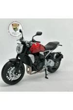 Honda CB1000R Maket Motor - 1:12 Welly Diecast Kırmızı - Görsel 6