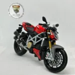 Ducati Super Naked S Maket Motor - 1:12 Maisto Diecast Kırmızı