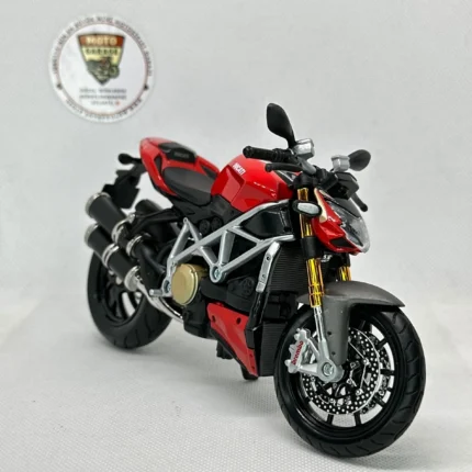 Ducati Super Naked S Maket Motor - 1:12 Maisto Diecast Kırmızı
