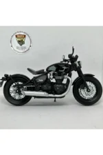 Trıumph Bonneville Bobber 1:12 Diecast Motorsiklet Model – Lisanslı Metal Maket Oyuncak & Biblo - Görsel 2
