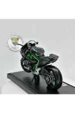 Kawasaki Ninja H2R Maket Motor - 1:18 Maisto Diecast Stantsız Siyah - Görsel 4