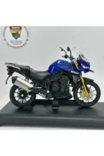 Triumph Explorer Maket Motor - 1:18 Welly Diecast Siyah - Görsel 2