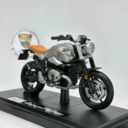 BMW R nineT Scrambler Maket Motor - 1:18 Maisto Diecast