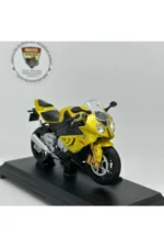 Gold BMW S1000RR 1:18 Ölçek Diecast Motosiklet Model – Lisanslı Metal Maket Oyuncak & Biblo