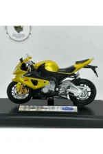 Gold BMW S1000RR 1:18 Ölçek Diecast Motosiklet Model – Lisanslı Metal Maket Oyuncak & Biblo - Görsel 5