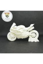 3D Ducati Panigale V4S Corse Figür – Beyaz 1:18 Ölçek Boyanabilir Biblo & Maket - Görsel 6