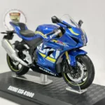 Suzuki GSX-R1000 Lacivert 1:12(17) Diecast Metal Stantsız Motosiklet Model – SUZUKİ LİSANSLI