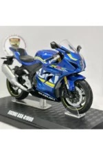 Suzuki GSX-R1000 Lacivert 1:12(17) Diecast Metal Stantsız Motosiklet Model – SUZUKİ LİSANSLI