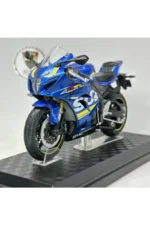 Suzuki GSX-R1000 Lacivert 1:12(17) Diecast Metal Stantsız Motosiklet Model – SUZUKİ LİSANSLI - Görsel 6