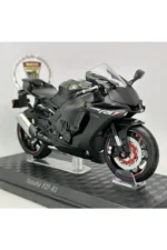 Yamaha YZF-R1 1:12 Diecast Stantsız Motosiklet Model – Siyah Mat