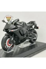 Yamaha YZF-R1 1:12 Diecast Stantsız Motosiklet Model – Siyah Mat - Görsel 6