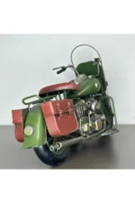 Askeri Yeşil Metal Chopper Biblo - 36 cm US Army El Yapımı - Görsel 3