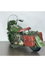 Askeri Yeşil Metal Chopper Biblo - 36 cm US Army El Yapımı - Görsel 4