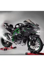 Kawasaki Ninja H2R 1:6 Maket Motor - Işıklı, Sesli, Dumanlı