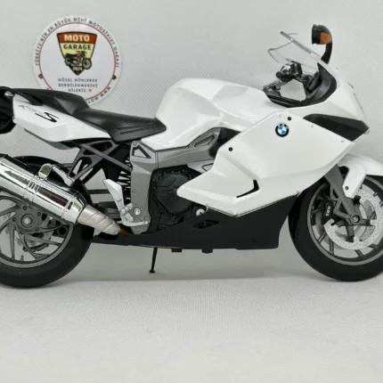 BMW K1300S Beyaz 1:10 Diecast Lisanslı Motosiklet Model – 22 cm Koleksiyonluk Maket Motosiklet - görsel 2