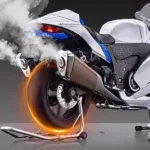 Suzuki Hayabusa GSX R1300 Maket Motor - 1:6 Işıklı Dumanlı