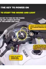 Suzuki Hayabusa GSX R1300 Maket Motor - 1:6 Işıklı Dumanlı - Görsel 2