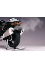 Suzuki Hayabusa GSX R1300 Maket Motor - 1:6 Siyah Gold Işıklı - Görsel 2