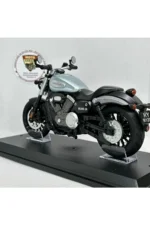 Benda Chinchilla Maket Motor - 1:12 Işıklı Sesli Gri Cruiser - Görsel 4