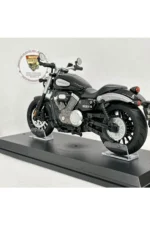 Siyah Benda Chinchilla Maket Motor - 1:12 Işıklı Sesli Cruiser - Görsel 4